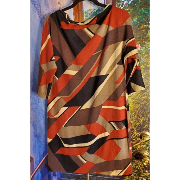 Sandra Darren - Long Sleeved Sweater Dress - Picture 2 of 4